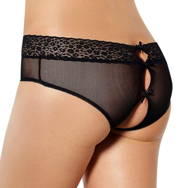 QUEEN LINGERIE - PANTIES WITH BACK OPENING S/M 2